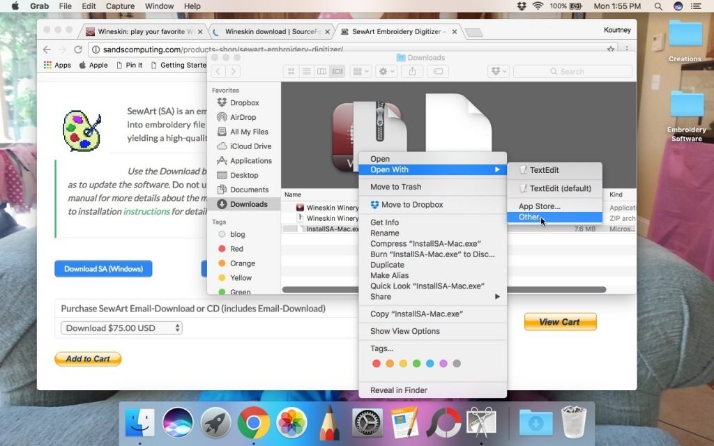 Wineskin for MAC S & S Computing
