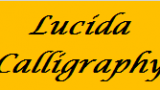 Lucida-Calligraphy
