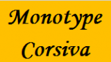 Monotype-Corsiva